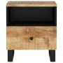 Solid mango wood and plywood nightstand by vidaXL, Nightstands - Ref: Foro24-350648, Price: 88,99 €, Discount: %