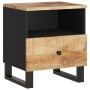 Solid mango wood and plywood nightstand by vidaXL, Nightstands - Ref: Foro24-350648, Price: 88,99 €, Discount: %