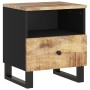 Solid mango wood and plywood nightstand by vidaXL, Nightstands - Ref: Foro24-350648, Price: 88,99 €, Discount: %