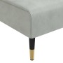 Sofá diván de terciopelo gris claro de vidaXL, Divanes - Ref: Foro24-352808, Precio: 159,78 €, Descuento: %