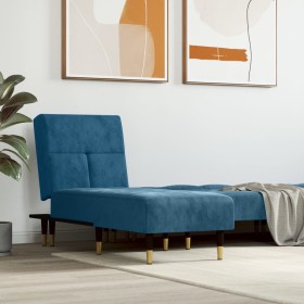 Blue Velvet Divan Sofa by vidaXL, Daybeds - Ref: Foro24-352807, Price: 152,12 €, Discount: %