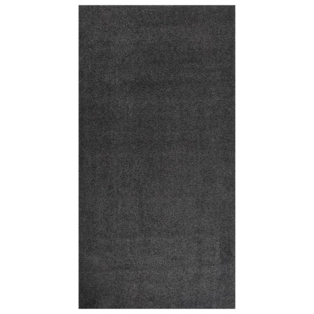 Alfombra de pelo largo gris antracita 80x150 cm de vidaXL, Alfombras - Ref: Foro24-342126, Precio: 30,99 €, Descuento: %