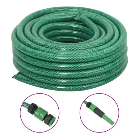 Garden hose with green PVC accessories 0.75" 10 m by vidaXL, Garden hoses - Ref: Foro24-154378, Price: 21,82 €, Discount: %