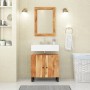 Acacia wood and engineered wood vanity unit 62x33x58 cm by vidaXL, Bathroom furniture - Ref: Foro24-351987, Price: 106,75 €, ...