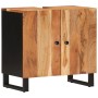 Mueble de lavabo madera acacia y madera ingeniería 62x33x58 cm de vidaXL, Muebles de baño - Ref: Foro24-351987, Precio: 107,1...