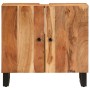 Mueble de lavabo madera acacia y madera ingeniería 62x33x58 cm de vidaXL, Muebles de baño - Ref: Foro24-351987, Precio: 107,1...