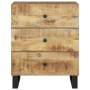 Mesita de noche madera mango madera contrachapada 50x33x62 cm de vidaXL, Mesitas de noche - Ref: Foro24-350660, Precio: 122,4...