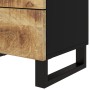 Mesita de noche madera mango madera contrachapada 50x33x62 cm de vidaXL, Mesitas de noche - Ref: Foro24-350660, Precio: 122,4...