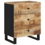 Mango plywood wood nightstand 50x33x62 cm by vidaXL, Nightstands - Ref: Foro24-350660, Price: 122,42 €, Discount: %