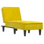 Sofá diván de terciopelo amarillo de vidaXL, Divanes - Ref: Foro24-352839, Precio: 144,03 €, Descuento: %