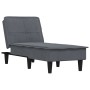 Dark Gray Velvet Divan Sofa by vidaXL, Daybeds - Ref: Foro24-352845, Price: 143,99 €, Discount: %