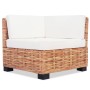 18-piece natural rattan sofa set by vidaXL, Sofas - Ref: Foro24-244624, Price: 1,00 €, Discount: %