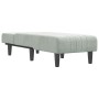 Sofá diván de terciopelo gris claro de vidaXL, Divanes - Ref: Foro24-352826, Precio: 140,19 €, Descuento: %