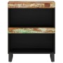 Recycled solid wood auxiliary cabinet 60x33x75 cm by vidaXL, Nightstands - Ref: Foro24-352887, Price: 87,71 €, Discount: %