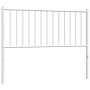 White metal headboard 107 cm by vidaXL, Headboards and footboards - Ref: Foro24-350961, Price: 25,99 €, Discount: %