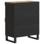 Recycled solid wood auxiliary cabinet 60x33x75 cm by vidaXL, Nightstands - Ref: Foro24-352887, Price: 87,71 €, Discount: %