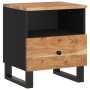 Bedside table solid acacia wood and plywood by vidaXL, Nightstands - Ref: Foro24-350650, Price: 89,81 €, Discount: %