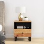 Bedside table solid acacia wood and plywood by vidaXL, Nightstands - Ref: Foro24-350650, Price: 89,81 €, Discount: %