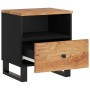 Bedside table solid acacia wood and plywood by vidaXL, Nightstands - Ref: Foro24-350650, Price: 89,81 €, Discount: %