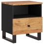 Bedside table solid acacia wood and plywood by vidaXL, Nightstands - Ref: Foro24-350650, Price: 89,81 €, Discount: %