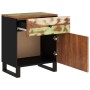 Recycled wood and plywood bedside table 50x33x60 cm by vidaXL, Nightstands - Ref: Foro24-350658, Price: 114,78 €, Discount: %