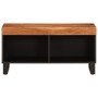 Solid acacia wood TV cabinet 85x33x43.5 cm by vidaXL, CD and DVD storage - Ref: Foro24-352894, Price: 85,38 €, Discount: %