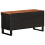 Solid acacia wood TV cabinet 85x33x43.5 cm by vidaXL, CD and DVD storage - Ref: Foro24-352894, Price: 85,38 €, Discount: %