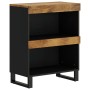 Solid mango wood auxiliary cabinet 60x33x75 cm by vidaXL, Nightstands - Ref: Foro24-352888, Price: 98,57 €, Discount: %