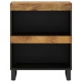 Solid mango wood auxiliary cabinet 60x33x75 cm by vidaXL, Nightstands - Ref: Foro24-352888, Price: 98,57 €, Discount: %