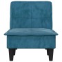 Sofá diván de terciopelo azul de vidaXL, Divanes - Ref: Foro24-352843, Precio: 141,68 €, Descuento: %