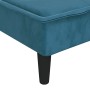 Sofá diván de terciopelo azul de vidaXL, Divanes - Ref: Foro24-352843, Precio: 141,68 €, Descuento: %