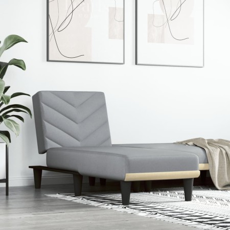 Light Gray Fabric Divan Sofa by vidaXL, Daybeds - Ref: Foro24-352853, Price: 145,87 €, Discount: %