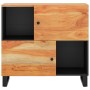 Sideboard with 2 doors solid acacia wood 80x33x75 cm by vidaXL, Sideboards - Ref: Foro24-352922, Price: 122,91 €, Discount: %