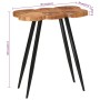 Tall bar table made of solid acacia wood logs, measuring 90x54x105 cm. by vidaXL, Kitchen and dining tables - Ref: Foro24-351...