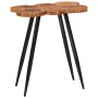 Tall bar table made of solid acacia wood logs, measuring 90x54x105 cm. by vidaXL, Kitchen and dining tables - Ref: Foro24-351...