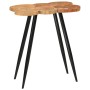 Tall bar table made of solid acacia wood logs, measuring 90x54x105 cm. by vidaXL, Kitchen and dining tables - Ref: Foro24-351...