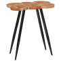 Tall bar table made of solid acacia wood logs, measuring 90x54x105 cm. by vidaXL, Kitchen and dining tables - Ref: Foro24-351...