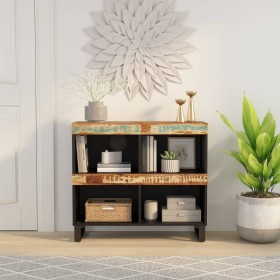 Recycled solid wood auxiliary cabinet 85x33x75 cm by vidaXL, Nightstands - Ref: Foro24-352899, Price: 122,40 €, Discount: %