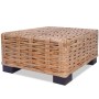 Juego de sofás de 16 piezas ratán natural de vidaXL, Sofás - Ref: Foro24-244625, Precio: 729,42 €, Descuento: %