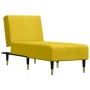 Sofá diván de terciopelo amarillo de vidaXL, Divanes - Ref: Foro24-352806, Precio: 157,78 €, Descuento: %