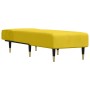 Sofá diván de terciopelo amarillo de vidaXL, Divanes - Ref: Foro24-352806, Precio: 157,78 €, Descuento: %