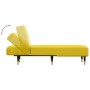 Sofá diván de terciopelo amarillo de vidaXL, Divanes - Ref: Foro24-352806, Precio: 157,78 €, Descuento: %