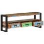 Recycled solid wood TV cabinet 120x30x45 cm by vidaXL, TV Furniture - Ref: Foro24-351671, Price: 192,99 €, Discount: %