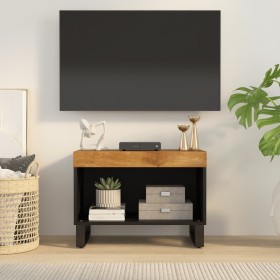 Mueble de TV madera maciza de mango 60x33x43,5 cm de vidaXL, Muebles TV - Ref: Foro24-352884, Precio: 77,99 €, Descuento: %