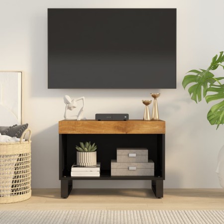 Mueble de TV madera maciza de mango 60x33x43,5 cm de vidaXL, Muebles TV - Ref: Foro24-352884, Precio: 77,15 €, Descuento: %