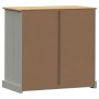 Cómoda VIGO madera maciza pino gris 80x40x76 cm de vidaXL, Cajoneras - Ref: Foro24-353162, Precio: 160,10 €, Descuento: %