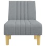 Sofá diván de tela gris claro de vidaXL, Divanes - Ref: Foro24-352819, Precio: 147,85 €, Descuento: %