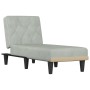 Diwansofa aus hellgrauem Samt von vidaXL, Tagesbetten - Ref: Foro24-352860, Preis: 143,58 €, Rabatt: %