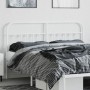 Cabecero de metal blanco 180 cm de vidaXL, Cabeceros y pies de cama - Ref: Foro24-352663, Precio: 46,32 €, Descuento: %