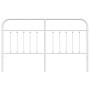 Cabecero de metal blanco 180 cm de vidaXL, Cabeceros y pies de cama - Ref: Foro24-352663, Precio: 46,32 €, Descuento: %